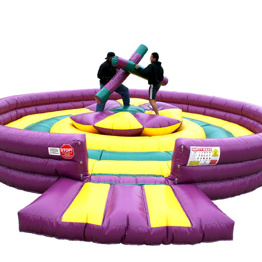 5x5m Outdoor Party Games Bouncy  Inflatable Duel Game  Gladiator Joust Bouncer  Inflatable Games  Platform for Kids and Adults