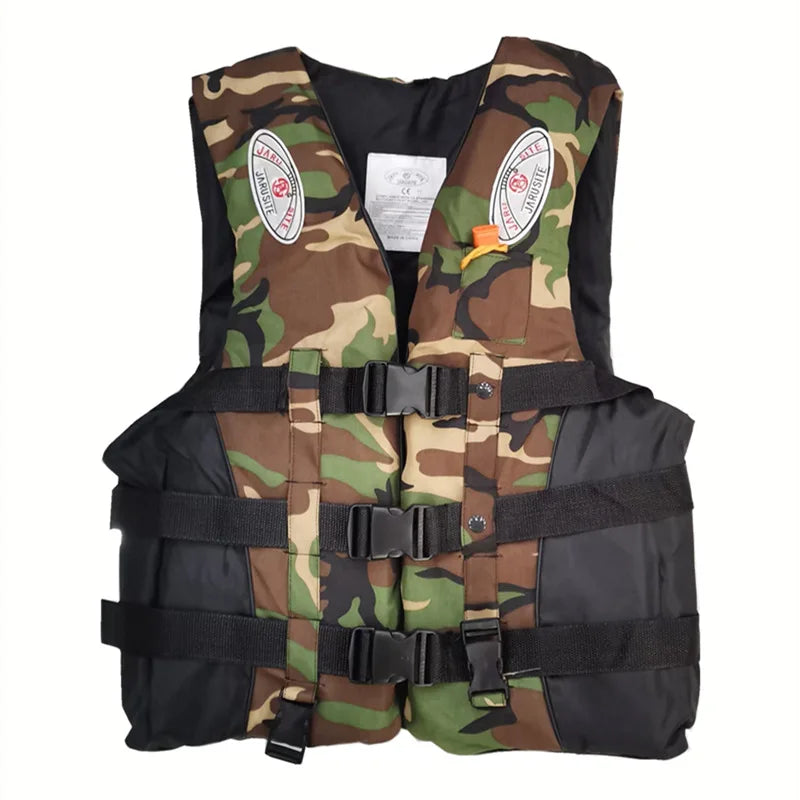 Swimming Boating Skiing Driving Vest Water Safety Survival Suit Universal Life Vest Jacket for Adult Children