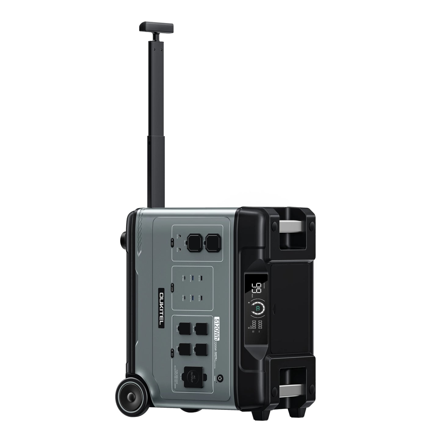 Portable Power Station 4000W 5120Wh Peak 8000w