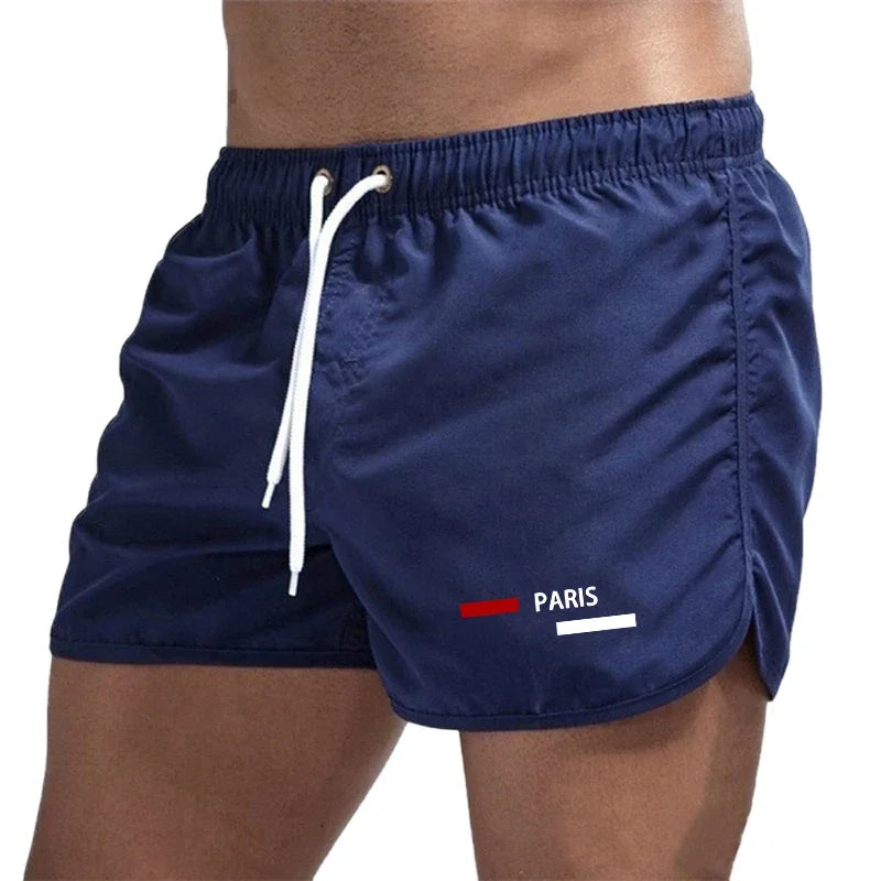 Quick Drying Mens Beach Shorts Printing Fashion Football Sports Shorts  Casual Jogging Sweatpants Surf Shorts Summer Swim Trunks
