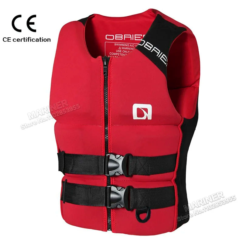 Impact Vest Wakesurf Comp Vest CE Approved Neoprene Life Jacket Wake Surfing But Great for All Other Watersports Activities