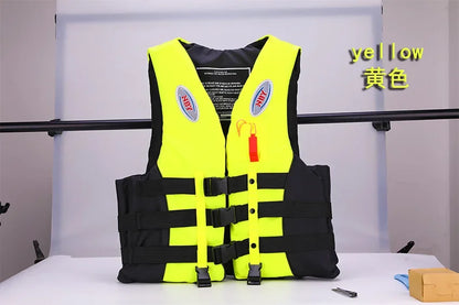 Neoprene Life Jacket Adult Kid Life Vest Water Sport Fish Water Sport Safety Lifes Vest Kayaking Boat Outdoor Swim Safety Clothe