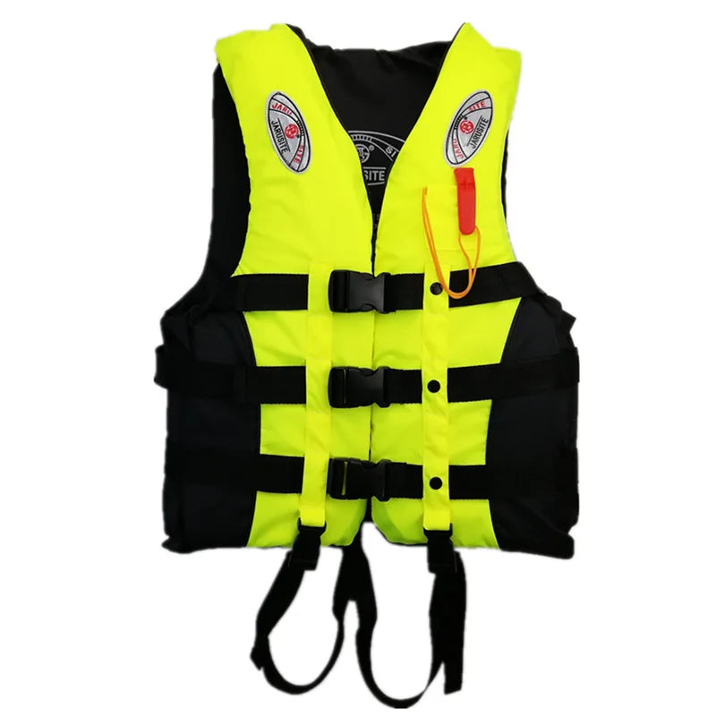 Swimming Boating Skiing Driving Vest Water Safety Survival Suit Universal Life Vest Jacket for Adult Children