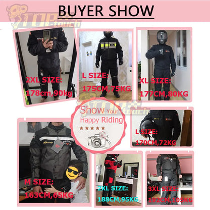 DUHAN Motorcycle Jackets Men Riding Motocross Enduro Racing Jacket Moto Jacket Windproof Coldproof Motorbike Clothing Protection