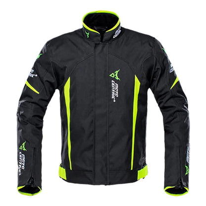 Men's Biker Jacket Wear-Resistant Motorcycle Jacket Waterproof Motorcyclist Motorcycle Accessories Anti-Fall Racing Jacket