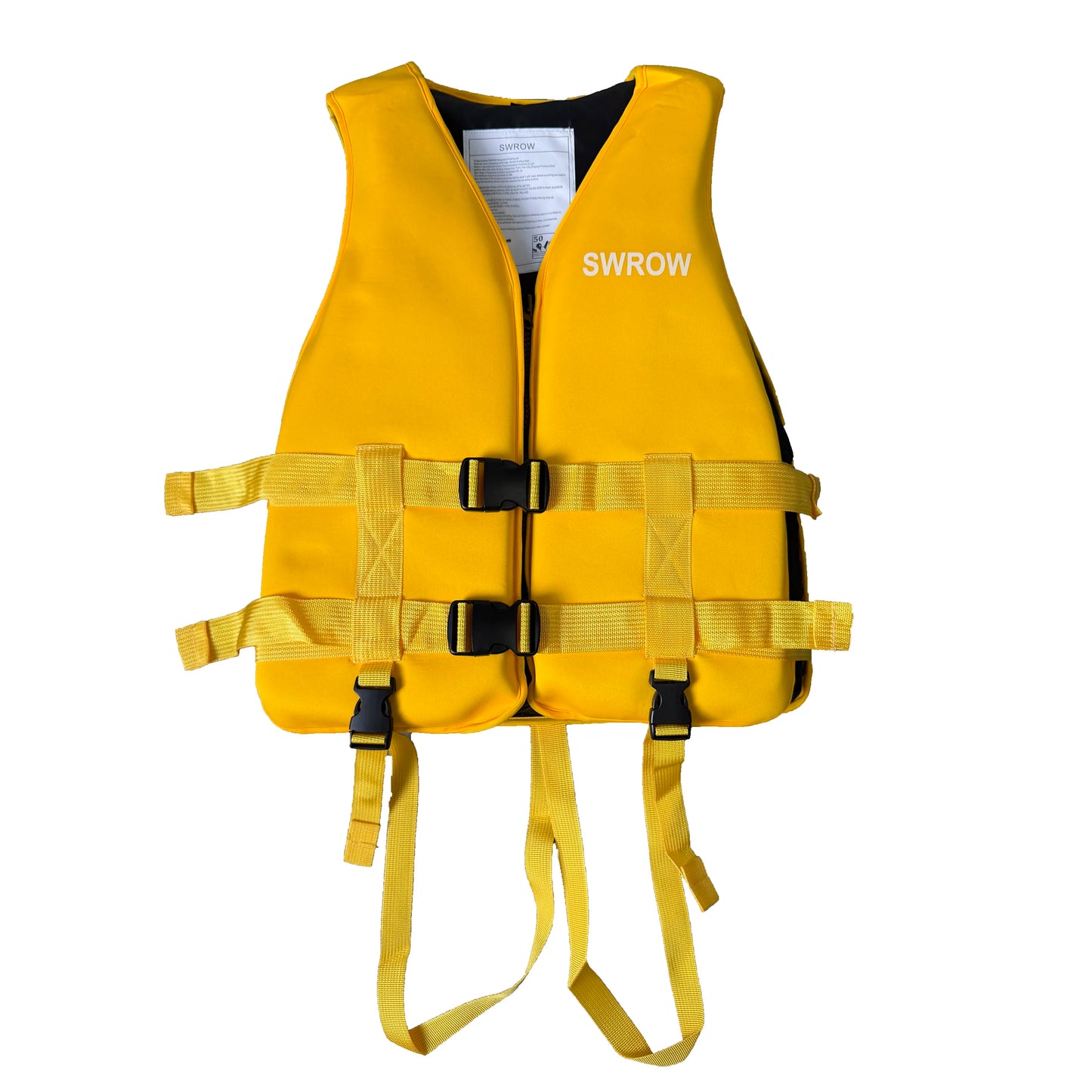 SWROW Life Jacket Water Sport Buoyancy Jacket Life Vest Swimming Boating Driving Vest Life Vest Buoyancy Suit For Adult Children