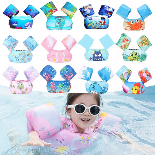 Children's swimming float emergency first aid children's life jacket cartoon swimming pool float armband buoy swimming pool floa
