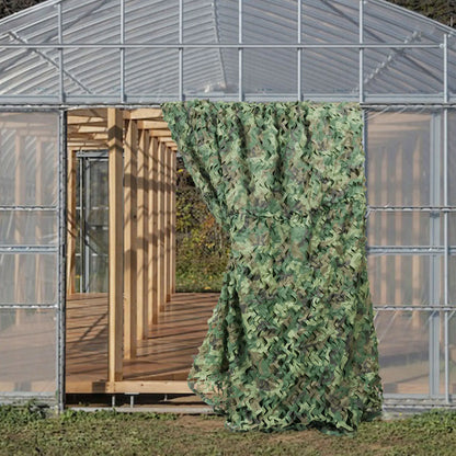 8*8m Military Net Camouflage Hunting Woodland Army Training Sunshade Mesh Nets Waterproof & Lightweight for Hunting, Camping
