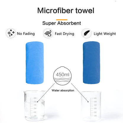 Quick-Drying Sports Towel 40x80/80x160CM Blue Grey Green Orange Swimming Gym Fitness Camping Running Beach Washcloth Towels