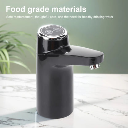 Electric Water Pump USB Rechargeable Portable Water Dispenser One Key Switch Mini Water Pump for Outdoor Camping