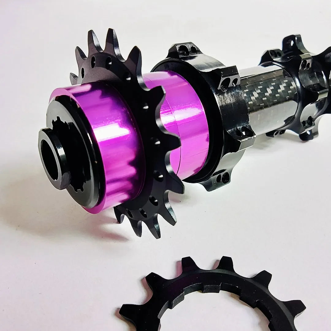 13T/14T/15T/16T AL7075 Mountain Bike Cassette Bicycle Freewheel Conversion Kit Flywheel Sprocket Single Speed Cassette Cog