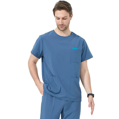 Quick-Dry Hospital Working Clothes Breathable Doctor Nurse Uniforms Women's Orthopaedic Surgeon Stretch Medical Scrub Set S02