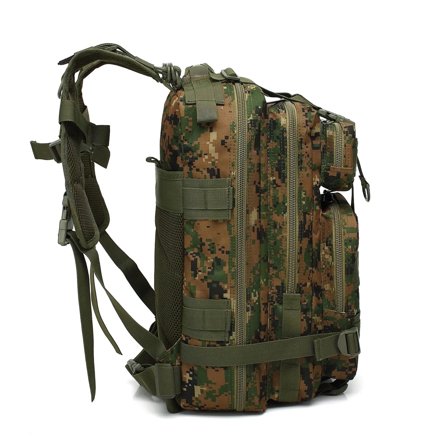 30L Trekking Tactical Bag Outdoor Sports Mountaineering Bag Oxford Waterproof Camouflage 3p Backpack for Camping Traveling