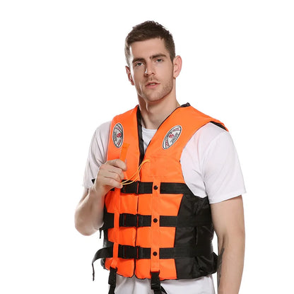 Swimming Boating Skiing Driving Vest Water Safety Survival Suit Universal Life Vest Jacket for Adult Children