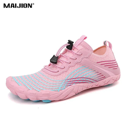 Quick-drying Aqua Shoes for Men Women Barefoot Anti-slip Beach Swimming Fitness Wading Upstream Rafting Outdoor Water Sneakers