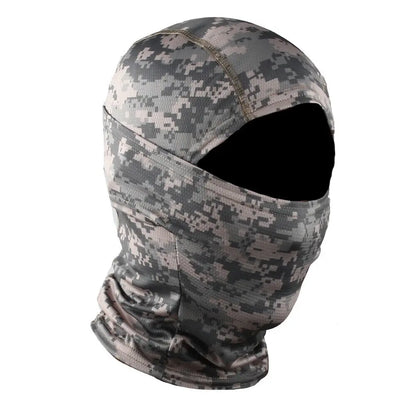 Tactical Fishing Balaclava Hood Full Face Mask Scarf Neck Gaiter Bandana Headwear Cover For Men Women Sports