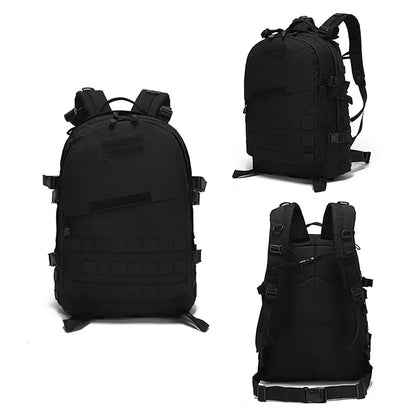 Outdoor Camouflage Double Shoulder Backpack Camping Hiking Sports Travel Backpack 3D Cycling Backpack Waterproof Oxford Cloth