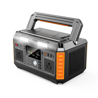 EASUN POWER Portable Power Station 300W 600W Solar Generator Quick Charge AC Outlets for Outdoor Camping RV Home LiFeP04 Battery