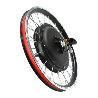 20 Inch E-Bike Rear Wheel Conversion Kit 48V 1000W , E-Bike Conversion Kit w/LED Display and Brushless Controller