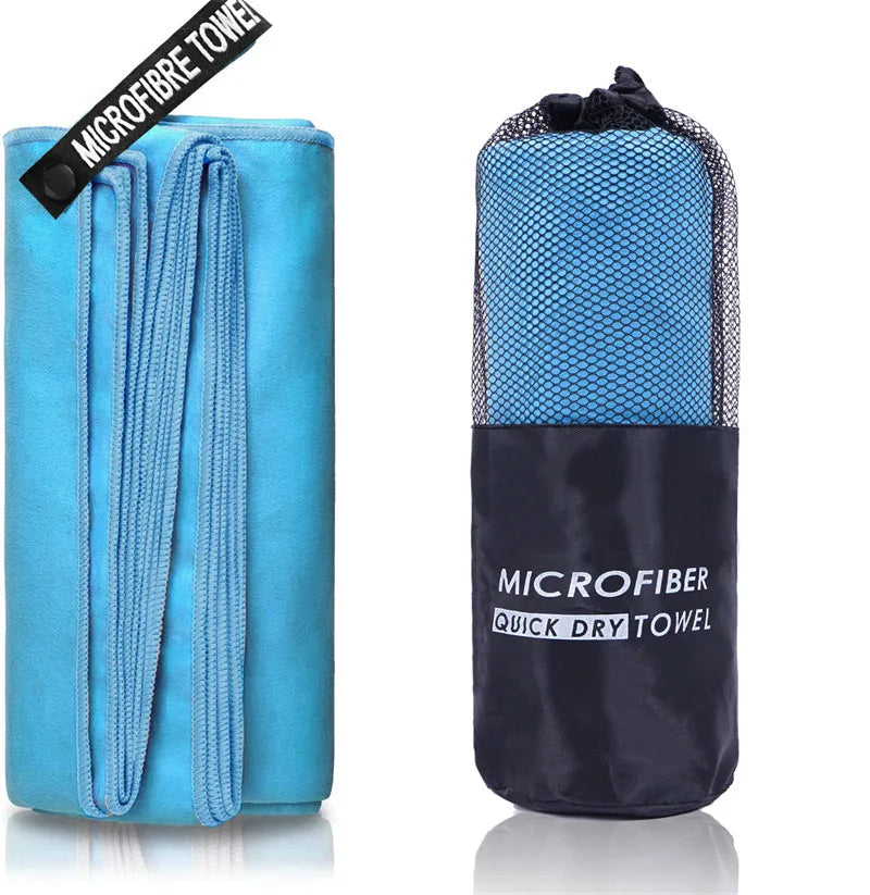 Quick-Drying Sports Towel 40x80/80x160CM Blue Grey Green Orange Swimming Gym Fitness Camping Running Beach Washcloth Towels