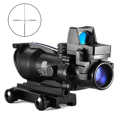 4x32 Red Dot 1x  4x Scope  Red Dot Tactical Scope