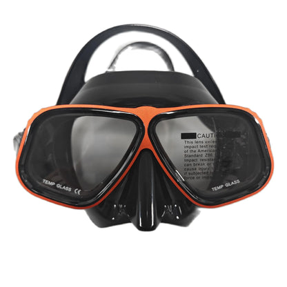 Diving mask Plastic-alloy frame scuba equipment snorkeling goggles Tempered glass