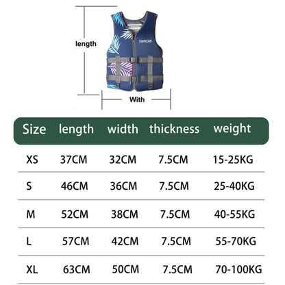 Outdoor Rafting Neoprene Life Jacket for Children and Adult Swimming Snorkeling Wear Fishing Kayaking Boatin Suit
