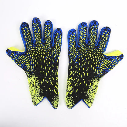 Breathable Soccer Goalkeeper Gloves for Kids Youth Strong Grip Full Finger Protective Football Soccer Football Goalkeeper Gloves
