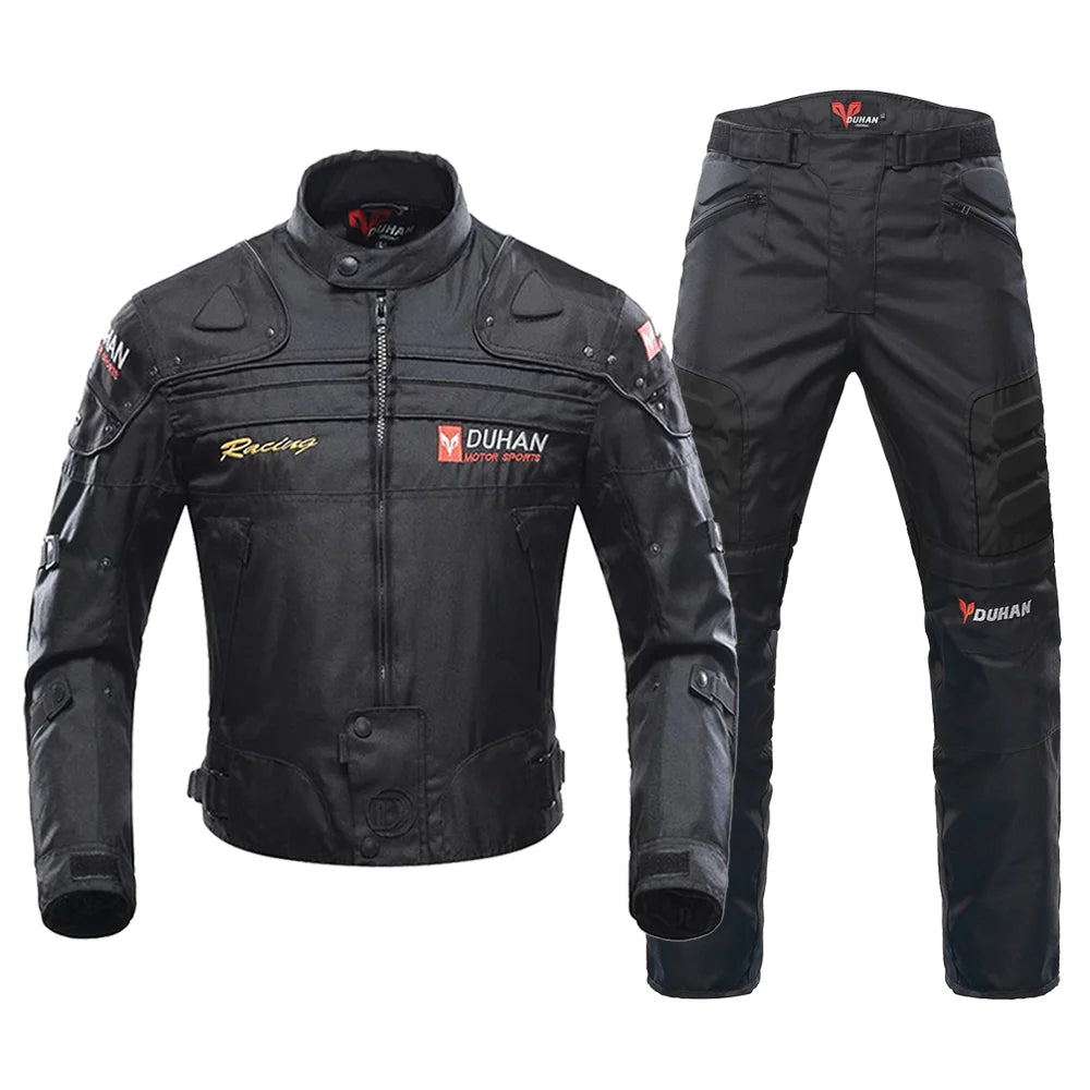 DUHAN Motorcycle Jackets Men Riding Motocross Enduro Racing Jacket Moto Jacket Windproof Coldproof Motorbike Clothing Protection