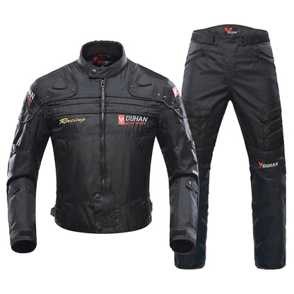 DUHAN Motorcycle Jackets Men Riding Motocross Enduro Racing Jacket Moto Jacket Windproof Coldproof Motorbike Clothing Protection