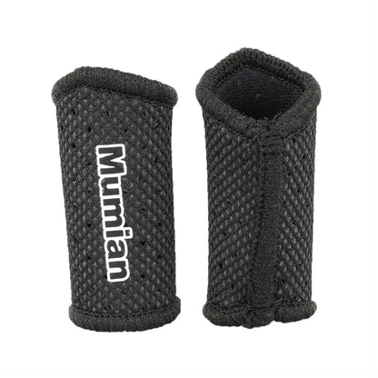 2Pcs Elastic Finger Sleeve Breathable Finger Support Band Basketball Volleyball Finger Protection Guard