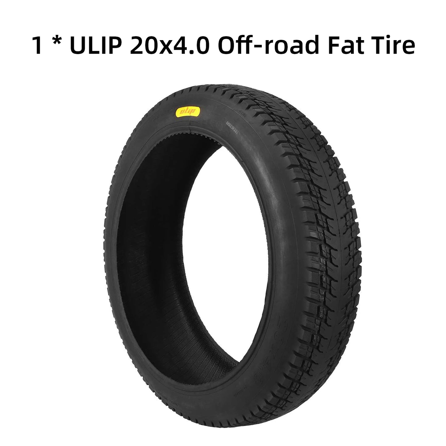 ULIP New 20x4.0 Inch Off-road Fat Tire Puncture Proof Tyre for Snowmobile Beach Electric Bicycle 20*4.0 Anti-Slip Fat Tire Parts