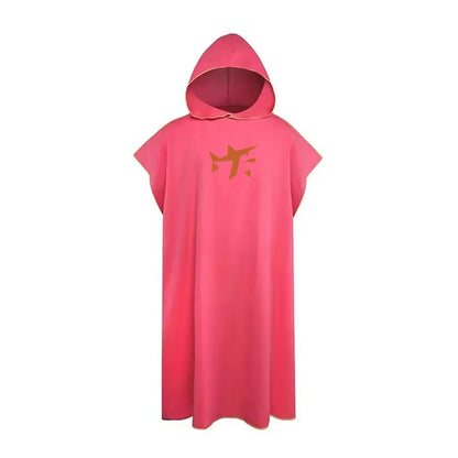 Quick-drying Changing Robe Quick Dry Bathrobe Hooded Absorbent Bath Towel Swimming & Fitness Super Absorbent Bathrobe
