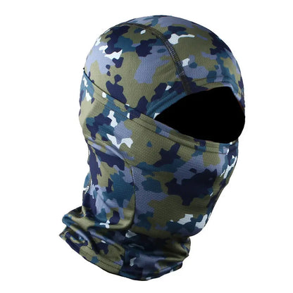 Tactical Fishing Balaclava Hood Full Face Mask Scarf Neck Gaiter Bandana Headwear Cover For Men Women Sports