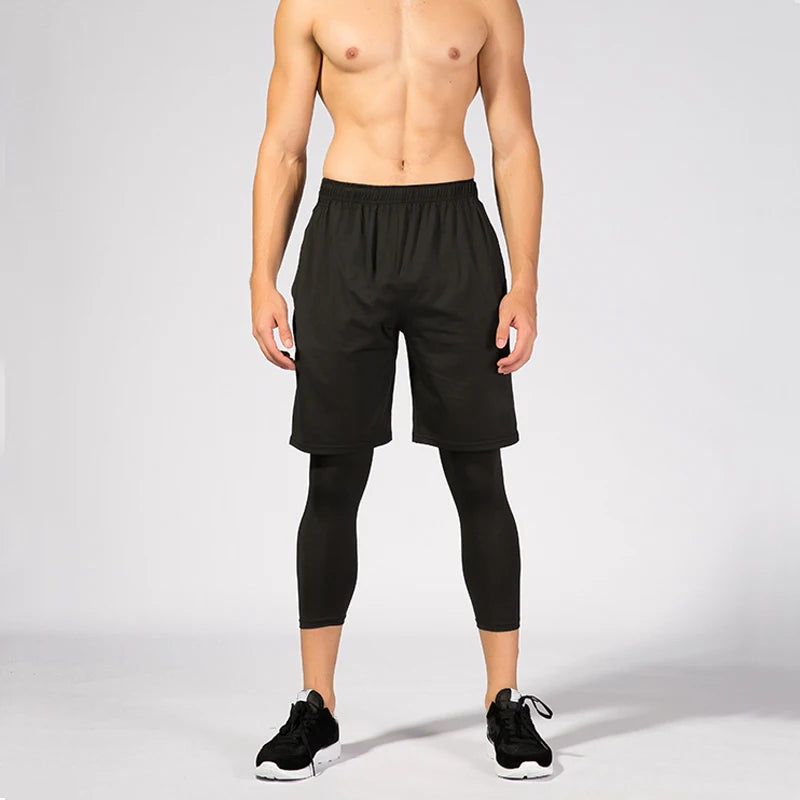 Men's Quick-Drying Sports Shorts：Perfect for Fitness，Running，Basketball & Training!