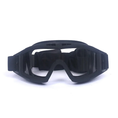 New Airsoft Tactical Goggles 3 Lens Windproof Dustproof Shooting Motocross Motorcycle Mountaineering Glasses CS Safe Protection
