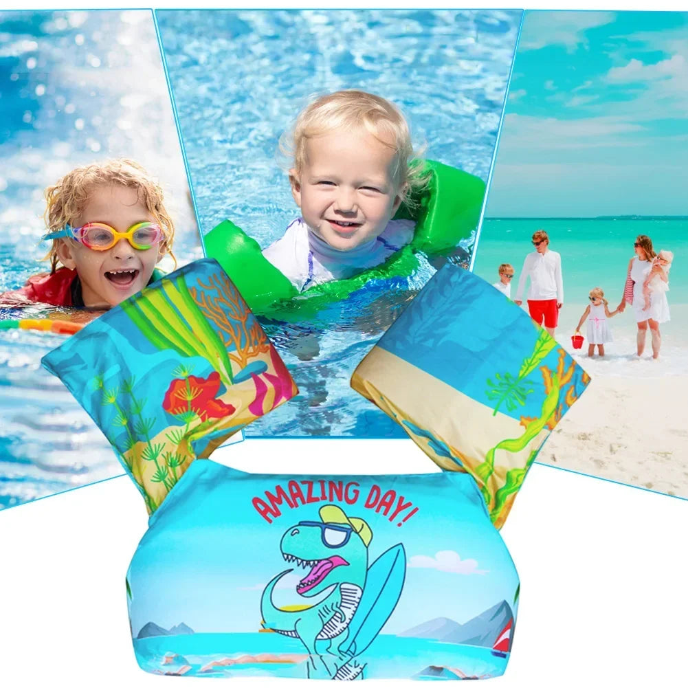Children's swimming float emergency first aid children's life jacket cartoon swimming pool float armband buoy swimming pool floa