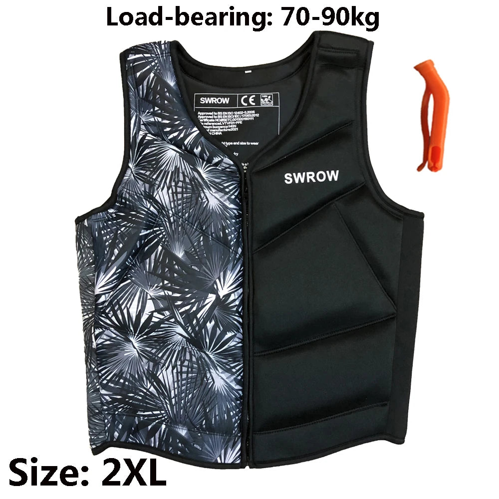 New adult children's buoyancy jacket portable neoprene life jacket water sports sailing fishing surfing swimming life jacket
