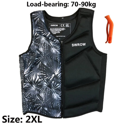 New adult children's buoyancy jacket portable neoprene life jacket water sports sailing fishing surfing swimming life jacket