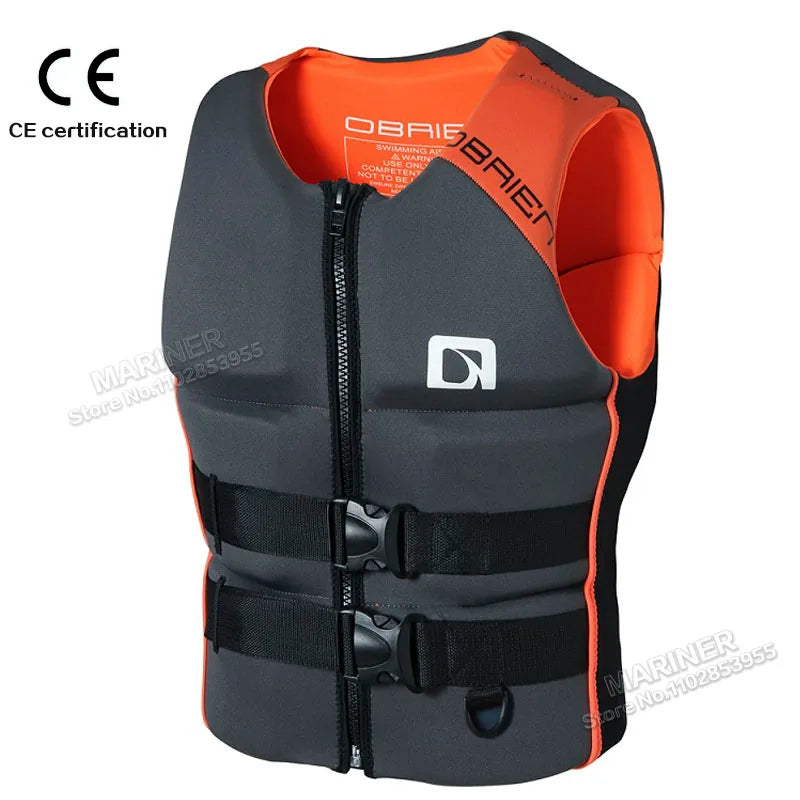 Impact Vest Wakesurf Comp Vest CE Approved Neoprene Life Jacket Wake Surfing But Great for All Other Watersports Activities