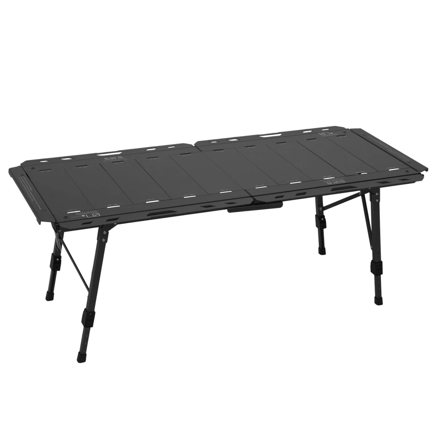 Foldable IGT Camping Table 120KG Load Capacity with Adjustable Height Leg with Carry Bag for Hiking Picnic Fishing Beach