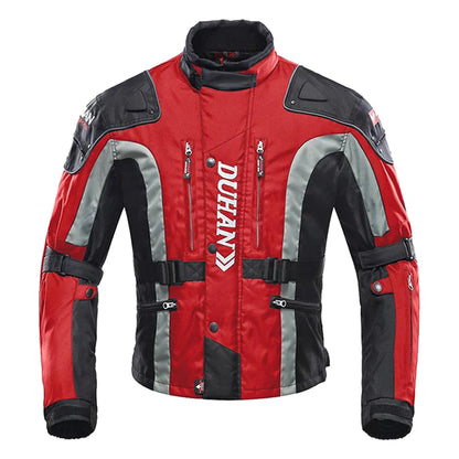 DUHAN Motorcycle Jackets Men Riding Motocross Enduro Racing Jacket Moto Jacket Windproof Coldproof Motorbike Clothing Protection