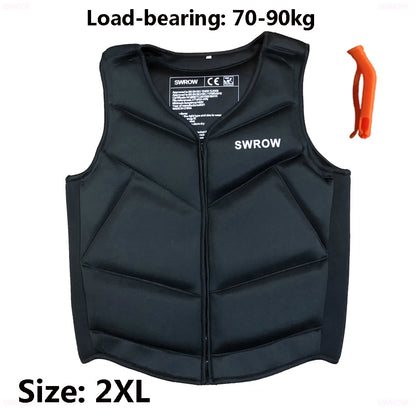 New adult children's buoyancy jacket portable neoprene life jacket water sports sailing fishing surfing swimming life jacket