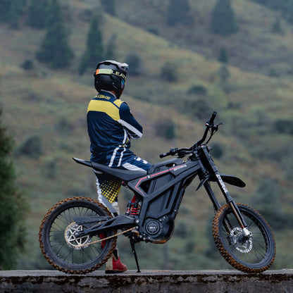 EKXBIKE M1 16800W Peak Electric Dirt Bike 72V/50Ah Electric Motorcycle 85Miles Max Range 62Mph Max Speed Mountain Electric Bike