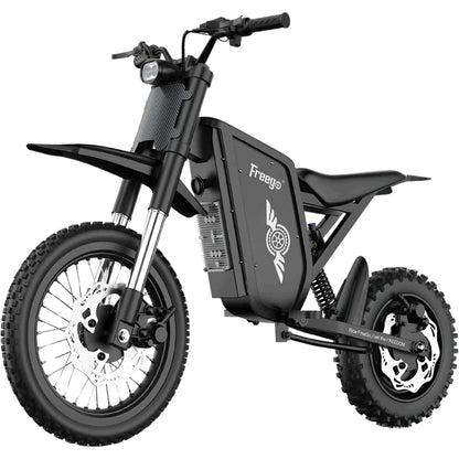 Freego X0 Electric Dirt Bike for Adults 3600W Motor 60V Battery Electric Mountain Bike 40MPH Dual Hydraulic Disc Brakes E-bike