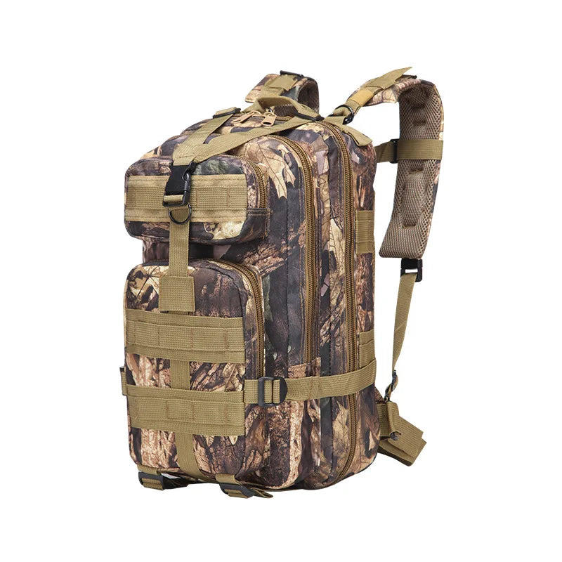 30L Trekking Tactical Bag Outdoor Sports Mountaineering Bag Oxford Waterproof Camouflage 3p Backpack for Camping Traveling