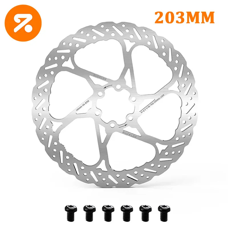 BUCKLOS Bike Disc Brake Rotor 140mm 160mm 180mm 203mm Bicycle Hydraulic Brakes Rotor Heat Dissipation Mtb Road Bike Rotors