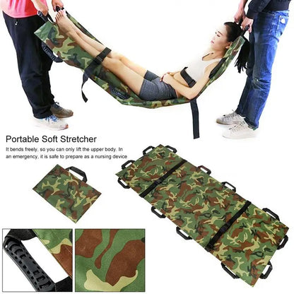 Portable Soft Stretcher With Handbag First Aid Tools