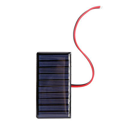 Power Bank Battery USB Powerbank Solar Panel 0.3W 5V Polysilicon Epoxy Panel Mini Solar System DIY Modules with Wire