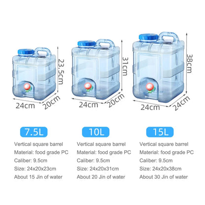 5/8/10//12L Drinking Water Jug